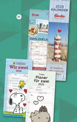 Famila Nord West Kalender famila 2026 Angebot