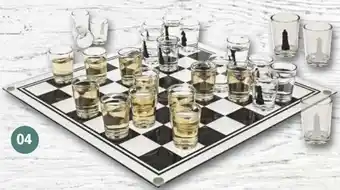 Famila Nord West Glas trinkspiel schach Angebot