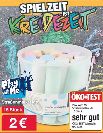 Woolworth Play With Me Straßenmalkreide Angebot