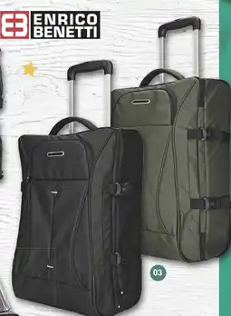 Famila Nord West Wheeler bag polyester ENRICO E3 BENETTI Angebot