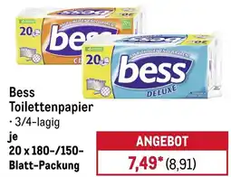 METRO bess Toilettenpapier Angebot