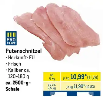 METRO Putenschnitzel Angebot