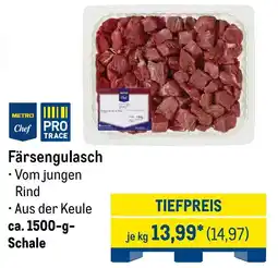 METRO Färsengulasch Angebot