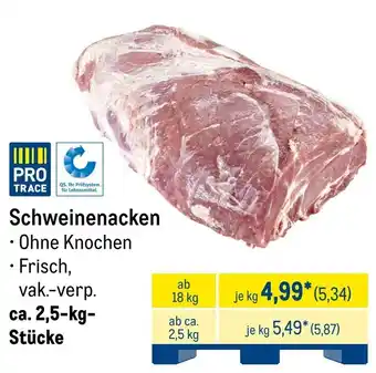 METRO Schweinenacken Angebot