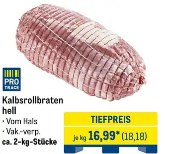METRO Kalbsrollbraten hell Angebot
