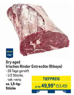 METRO METRO Chef Dry aged Irisches Rinder Entrecôte (Ribeye) Angebot