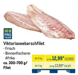 METRO Viktoriaseebarschfilet Angebot