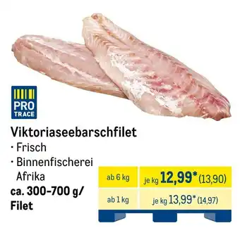 METRO Viktoriaseebarschfilet Angebot
