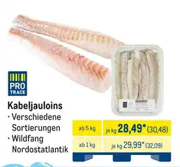 METRO Kabeljauloins Angebot