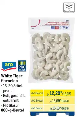 METRO aro White Tiger Garnelen Angebot