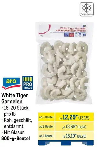 METRO aro White Tiger Garnelen Angebot