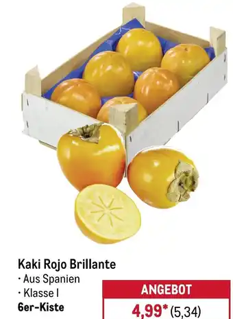 METRO Kaki Rojo Brillante Angebot