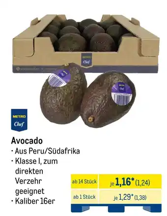 METRO METRO Chef Avocado Angebot