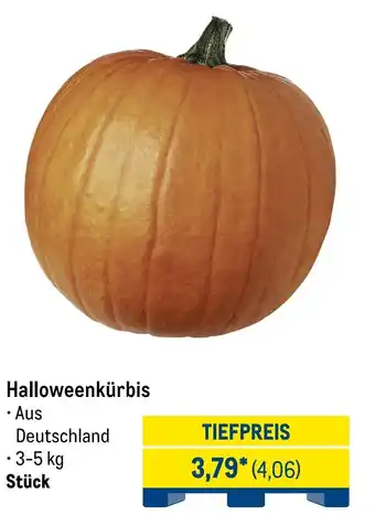 METRO Halloweenkürbis Angebot