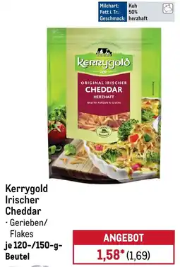 METRO Kerrygold Irischer Cheddar Angebot