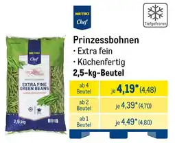 METRO METRO Chef Prinzessbohnen Angebot