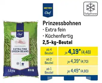 METRO METRO Chef Prinzessbohnen Angebot