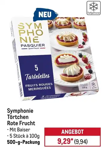 METRO Symphonie Törtchen Rote Frucht Angebot