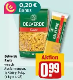 REWE Delverde Pasta Angebot