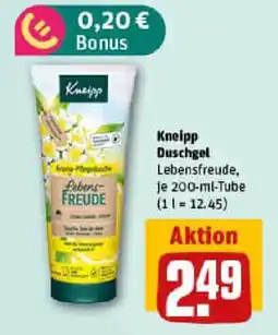 REWE Kneipp Duschgel Angebot