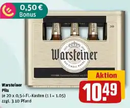 REWE Warsteiner Pils Angebot