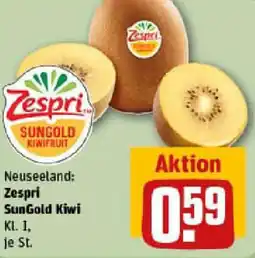 REWE Zespri SunGold Kiwi Angebot