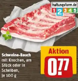 REWE Schweine-Bauch Angebot