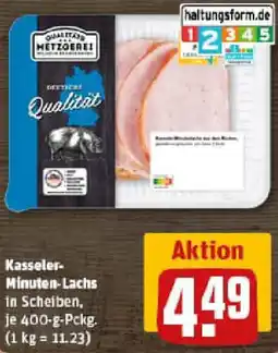 REWE Kasseler- Minuten-Lachs Angebot