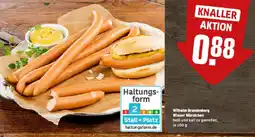 REWE Wilhelm Brandenburg Wiener Würstchen Angebot