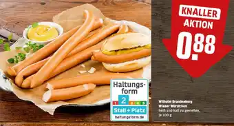 REWE Wilhelm Brandenburg Wiener Würstchen Angebot