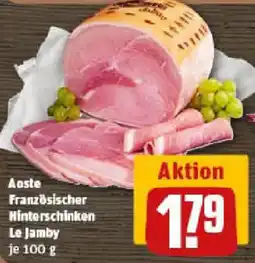 REWE Aoste Französischer Hinterschinken Le Jamby Angebot