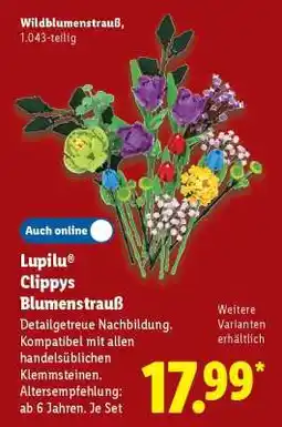 Lidl Lupilu Clippys Blumenstrauß Angebot