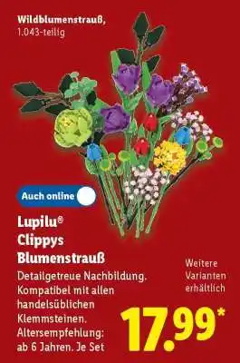 Lidl Lupilu Clippys Blumenstrauß Angebot
