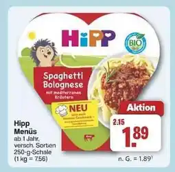 Famila Nord Ost Hipp Menüs Angebot
