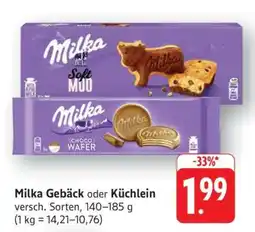 Edeka Milka Gebäck oder Küchlein Angebot