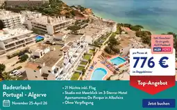 Aldi Süd Badeurlaub Portugal - Algarve Angebot