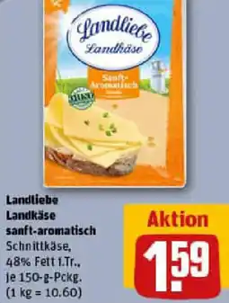 REWE Landliebe Landkäse sanft-aromatisch Angebot