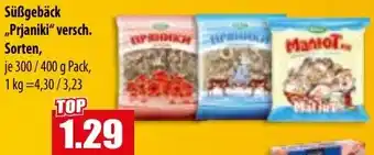Mix Markt Süßgebäck „Prjaniki" Angebot