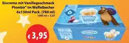 Mix Markt Eiscreme mit Vanillegeschmack Plombir Angebot