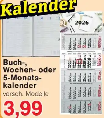 Wiglo Wunderland Buch-, Wochen- oder 5-Monatskalender Angebot