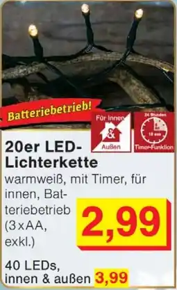 Wiglo Wunderland 20er LED Lichterkette Angebot