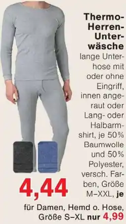 Wiglo Wunderland Thermo Herren Unterwäsche Angebot