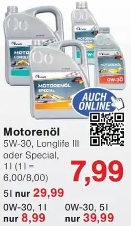 Wiglo Wunderland Motorenöl Angebot
