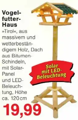 Wiglo Wunderland Vogelfutter Haus Angebot