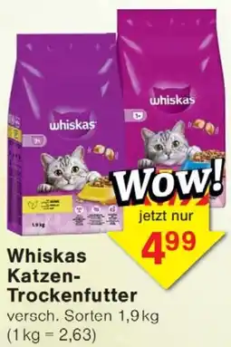 Wiglo Wunderland Whiskas Katzen Trockenfutter Angebot