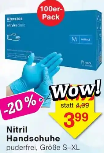 Wiglo Wunderland Nitril Handschuhe Angebot