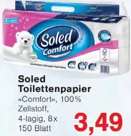 Wiglo Wunderland Soled Toilettenpapier Angebot