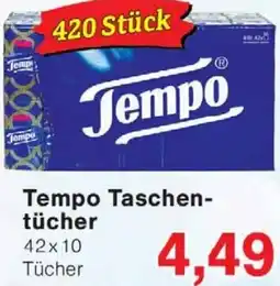 Wiglo Wunderland Tempo Taschentücher Angebot