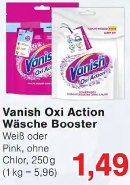 Wiglo Wunderland Vanish Oxi Action Wäsche Booster Angebot