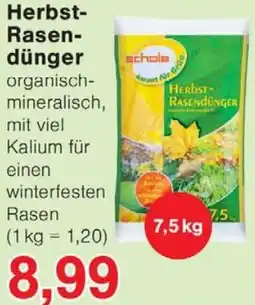 Wiglo Wunderland Schola Herbst Rasendünger Angebot